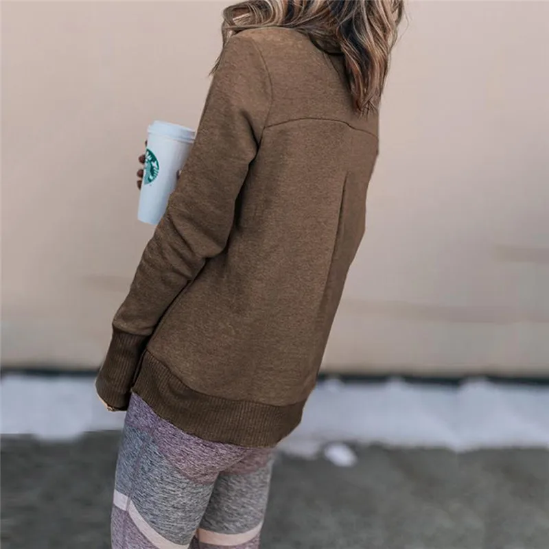 

Turtleneck Casual Fleece Hoody Women Sweatshirts Autumn Winter Long Sleeve Streetwear Female Pullovers Kawaii Hoodies Side Split