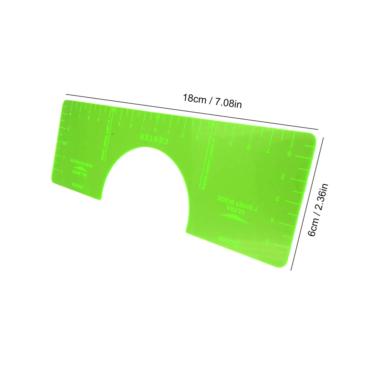 

T Shirt Alignment Tool Tee Guide Ruler for Applying Vinyl Design