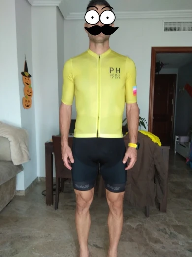 Желтая велосипедная майка с коротким рукавом Ride better Новинка лета 2019|Майки для