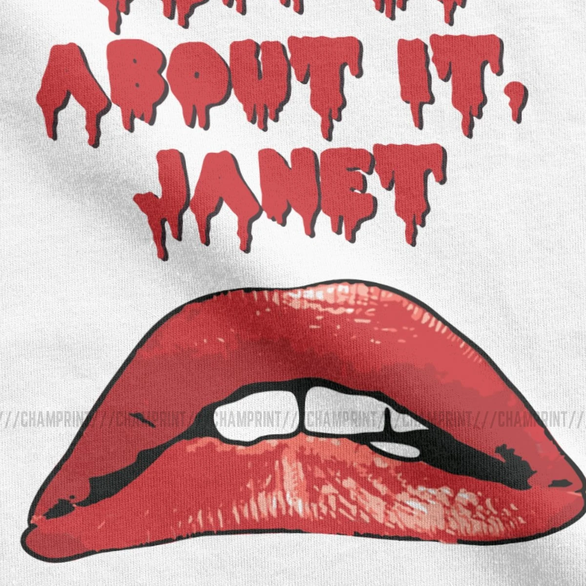 Мужская футболка сообщите нам об этом Джанет Шоу Ужасов Рокки для мальчиков