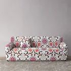 Чехол для дивана с цветочным рисунком, эластичный чехол для дивана в гостиную, клетчатый секционный чехол для дивана, чехол для кресла, чехол для мебели