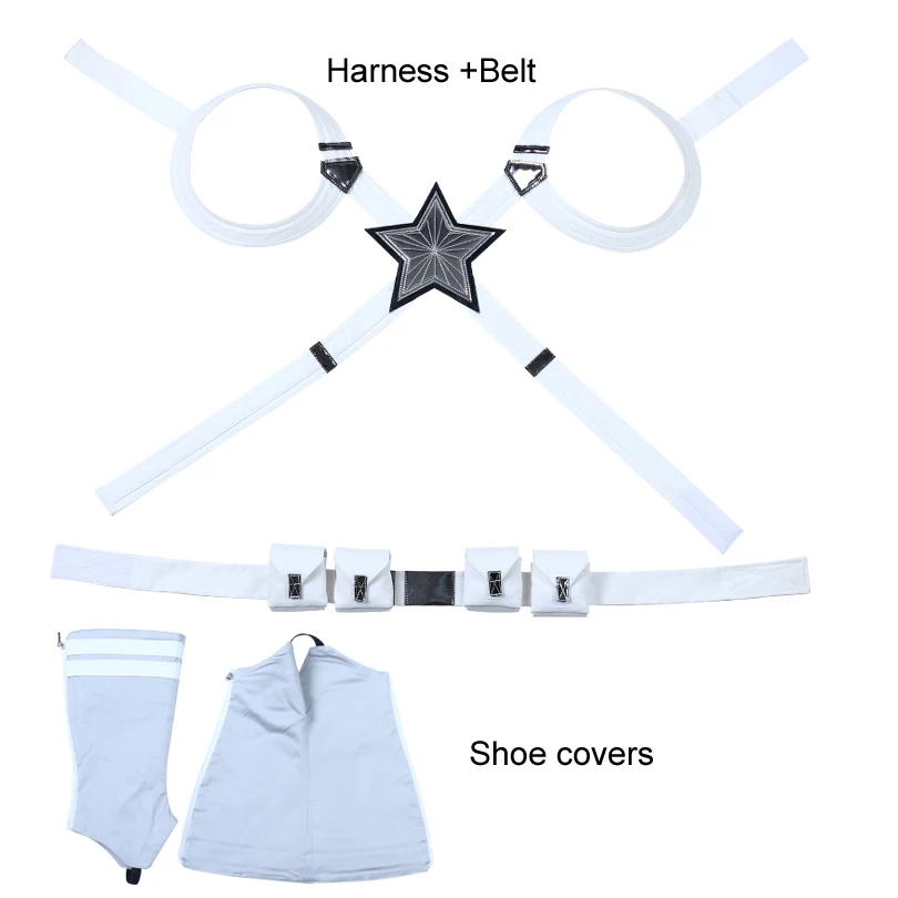 Adult Men Guardian Battle Cosplay Costume Outfit Halloween Party Red Full Props Suit