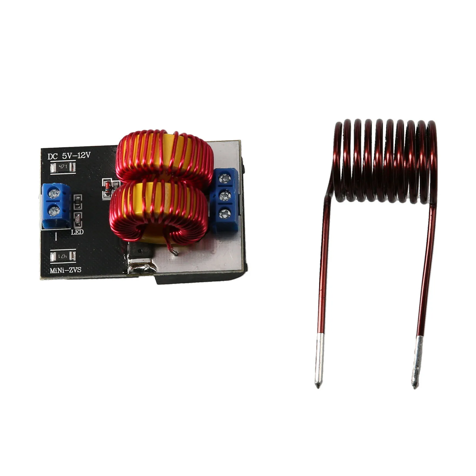 1 шт. индукционный нагревательный источник питания с катушкой зажигания 5-12 В