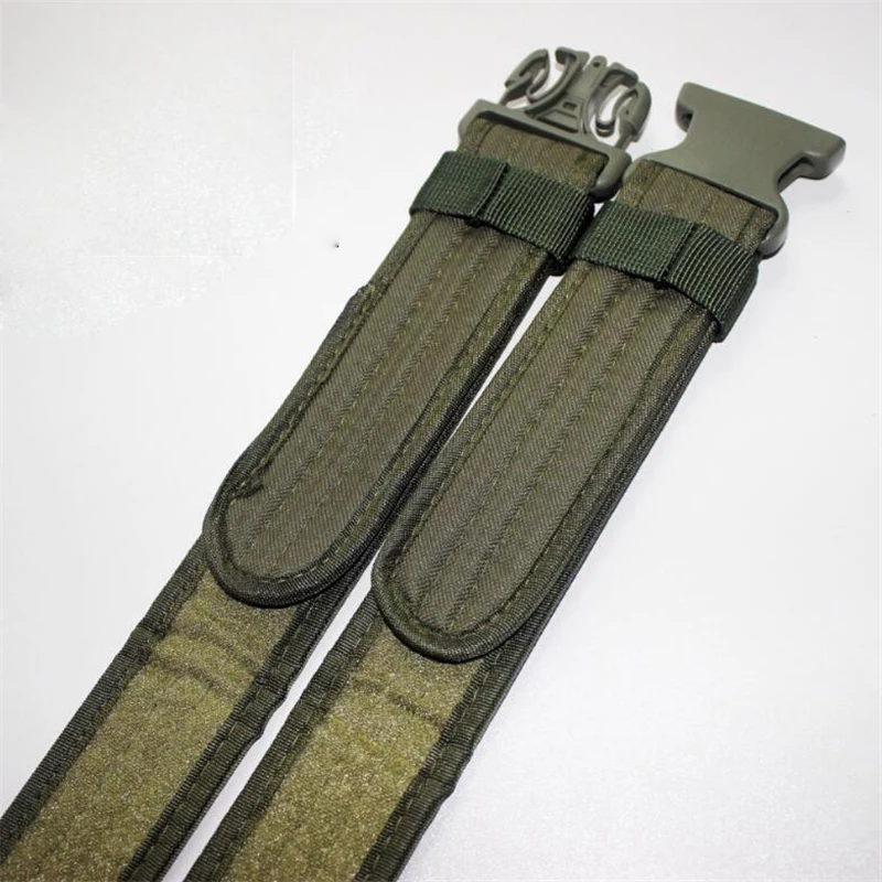 

2 Inch Airsoft Military Tactical Belt Unisex Durable Canvas Material Hunting Outdoor Utility Adjustable Waistband
