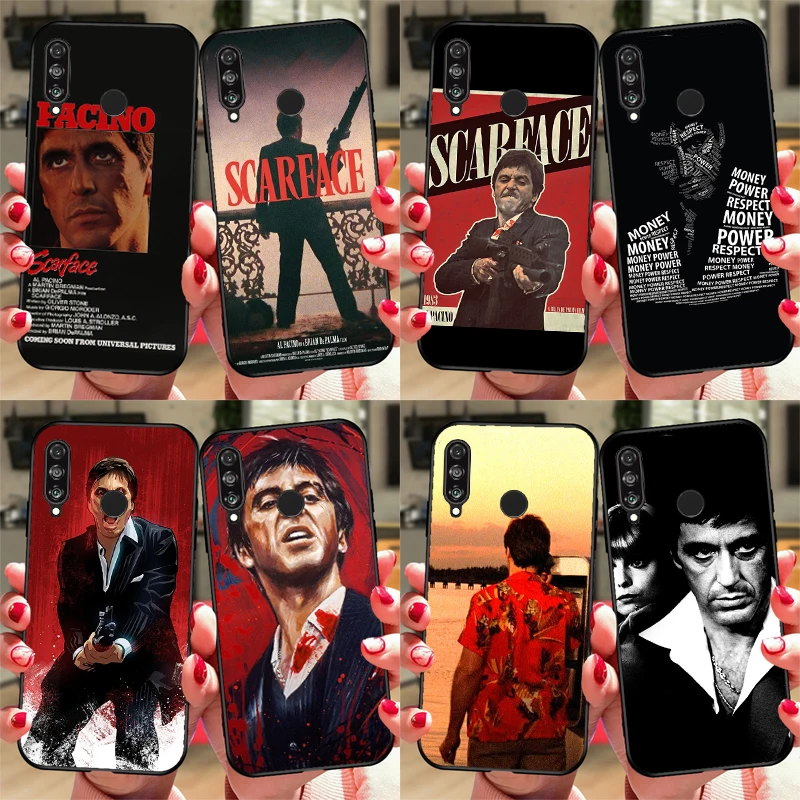 Чехол для телефона Scarface Тони Монтана Huawei Nova 9 5T P Smart 2019 P40 P20 P30 Lite Honor 50 Pro 8X 9X 10i чехол
