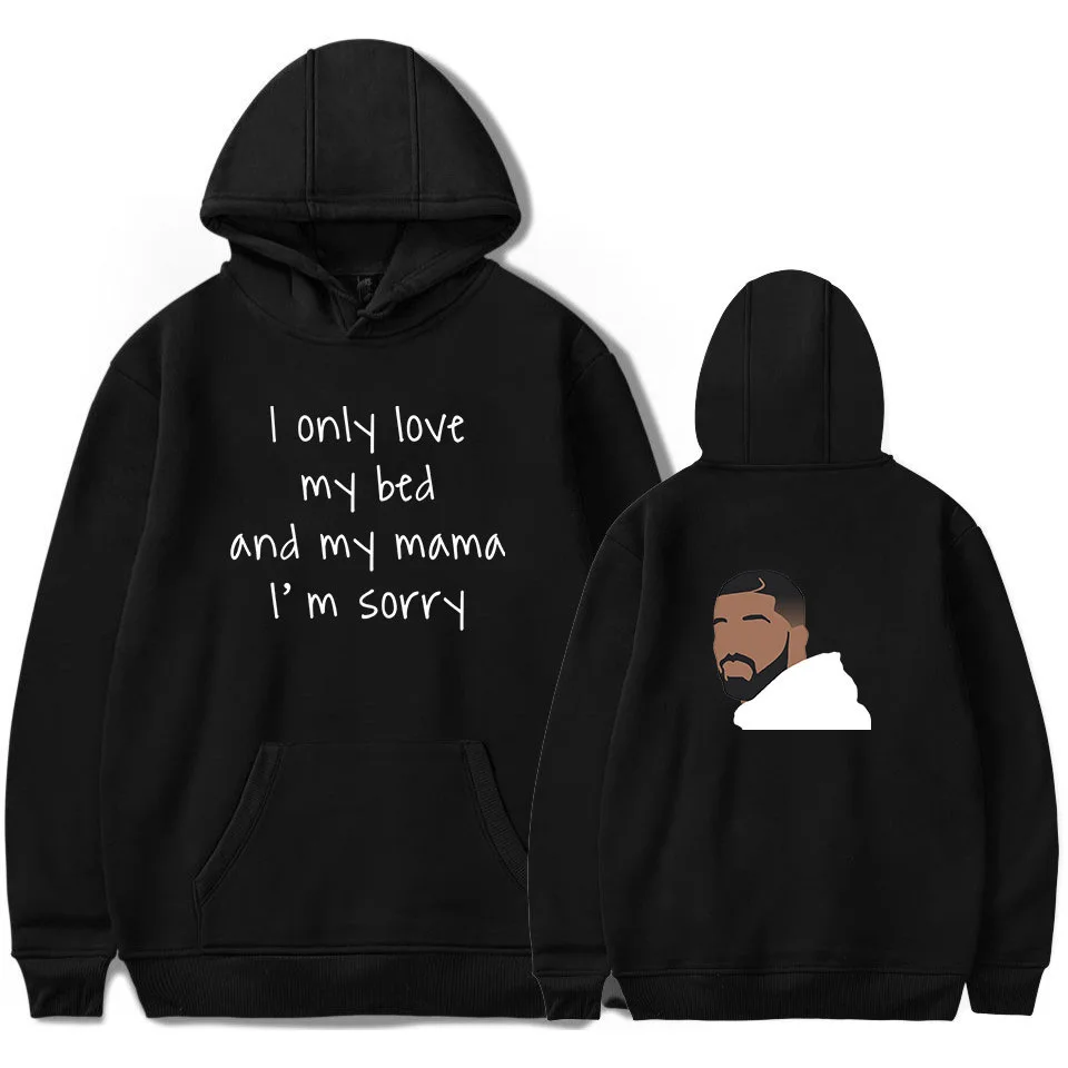 

New Drake Hoodie Sweatshirt Hip Hop Fashion Men Women Hoodies Harajuku Streetwear Clothes Autumn Pullover Rapper Drake Tracksuit