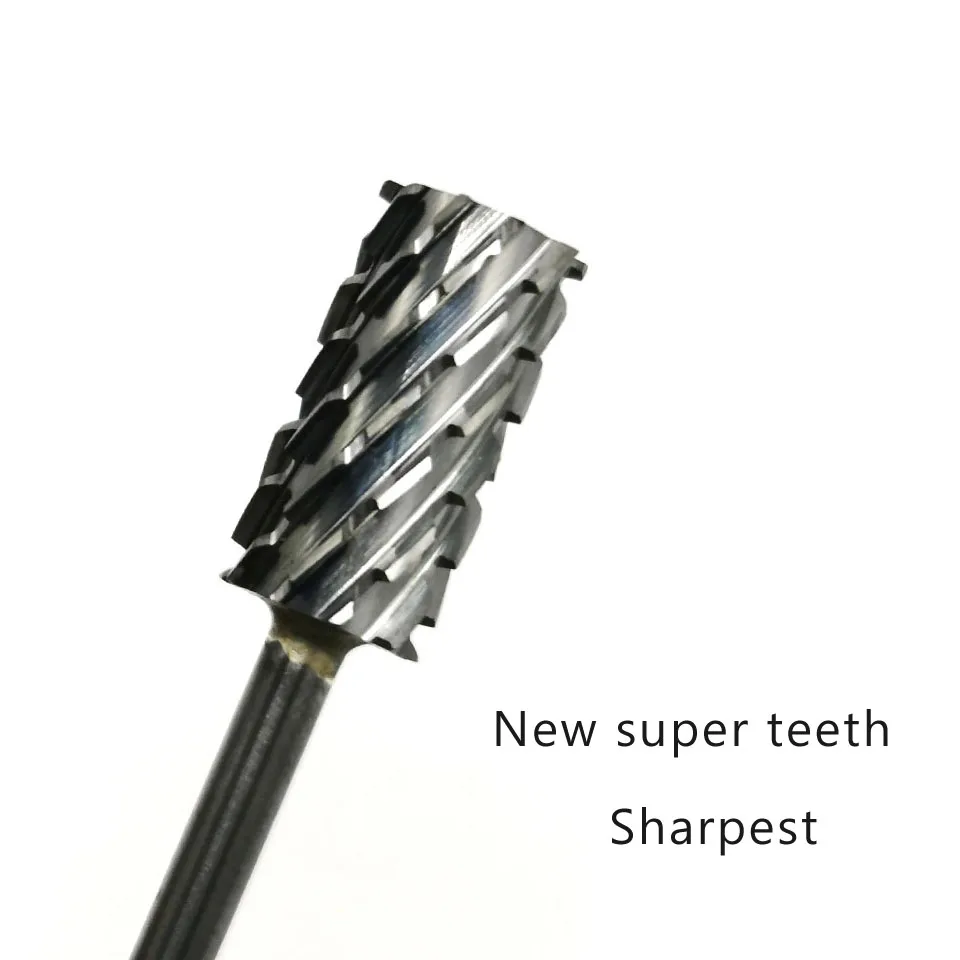 Сверла для маникюра HYTOOS 3/32 дюйма карбид вольфрама | Красота и здоровье