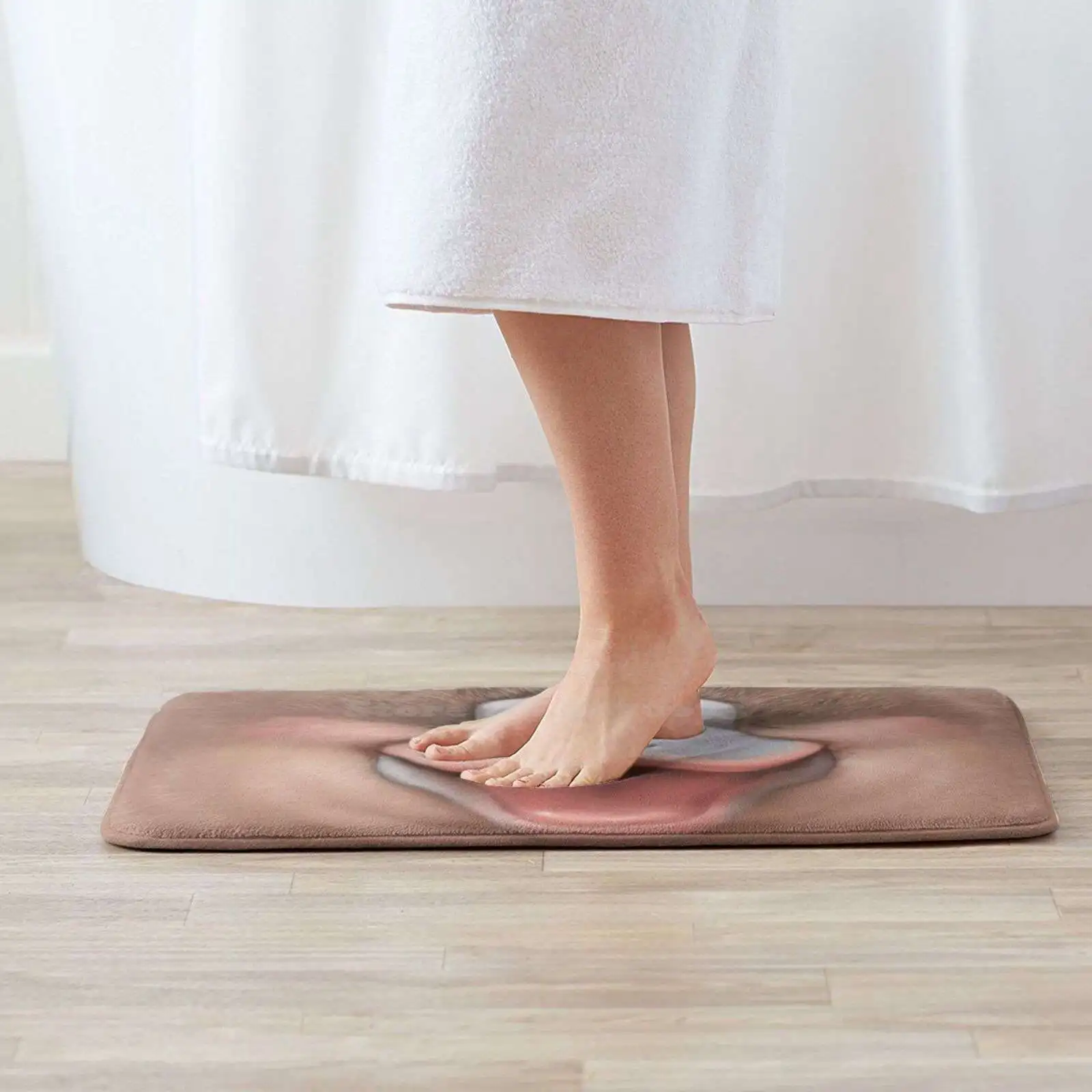 Удобный коврик для двери с забавным лицом подушка рта милая утка конос лицо