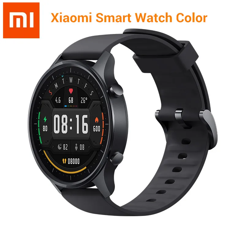 Оригинальные цветные Смарт часы Xiaomi с NFC 1 39 дюйма AMOLED GPS фитнес трекер 5ATM