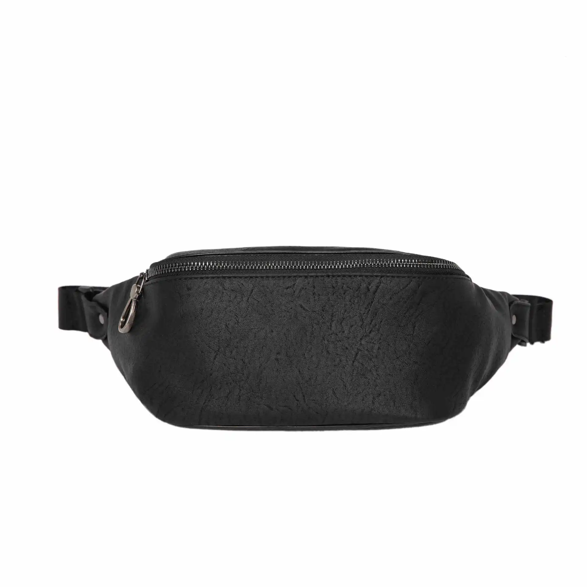 

Solid-color Chest Bag Street One-shoulder Bag Bag Male and Female Leather Small Chest Bag Leisure Youth Bag