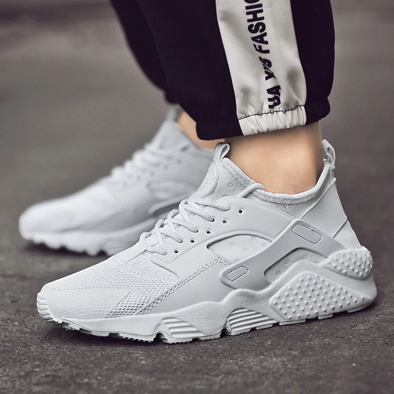Spring Shoes Men White Casual Couple Non-slip Platform Sneakers Comfortable Lace-up Male Flat Footwear Chaussures Femme |