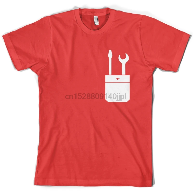 Herramientas Bolsillo Interno Camiseta Hombre конструктор сделай сам фонтанеро |