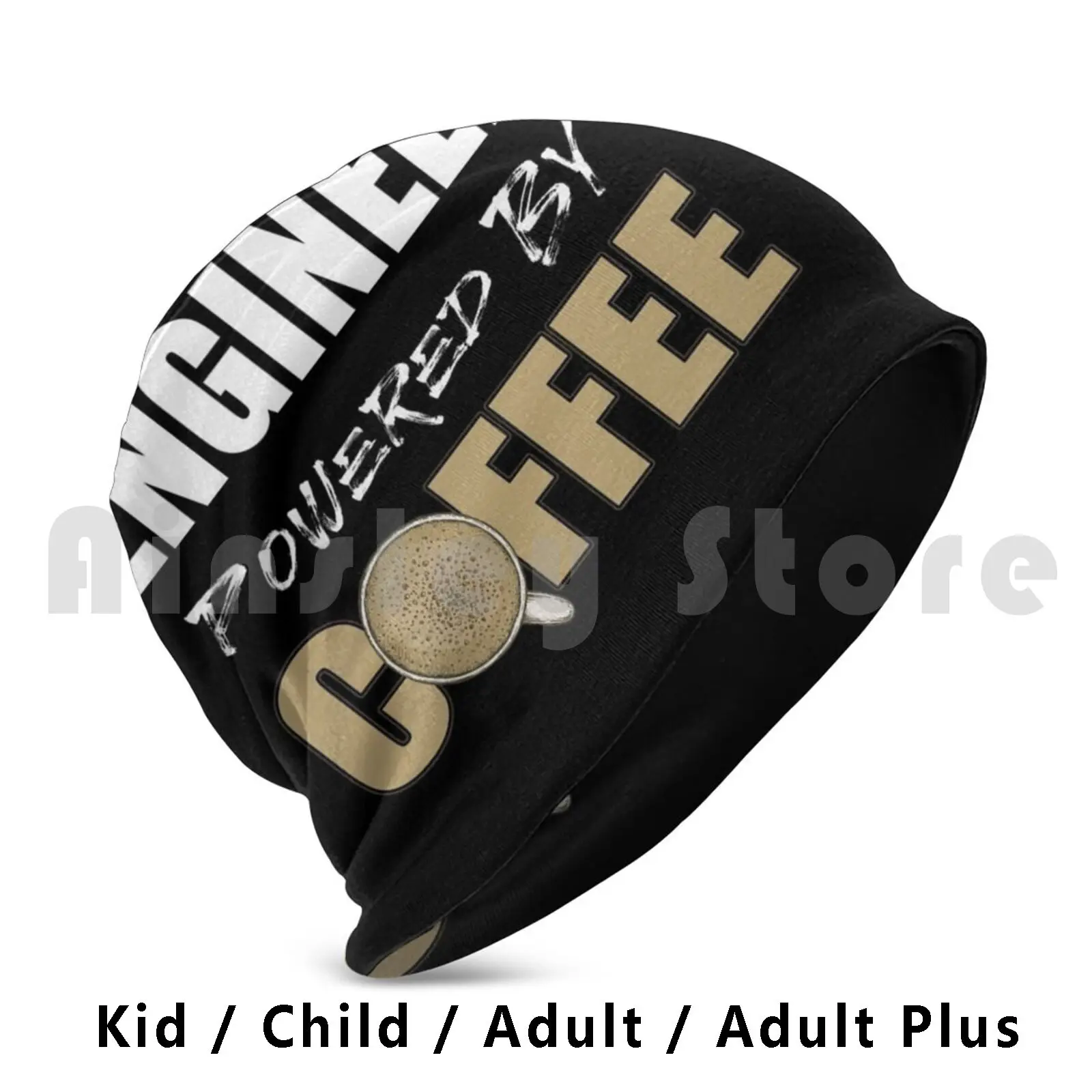 

Engineer Powered By Coffee Beanies Pullover Cap Comfortable Gifts For Electrical Engineers Funny Gifts For Engineers
