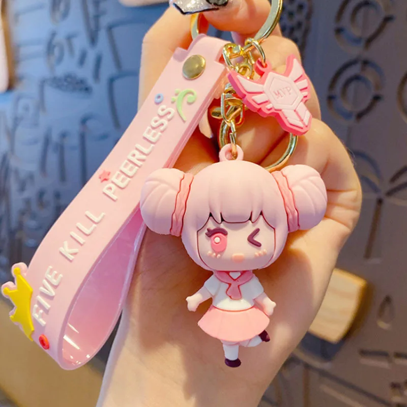 Хит продаж брелок для ключей с героями игры Glory Hero мультяшный милый подвеской