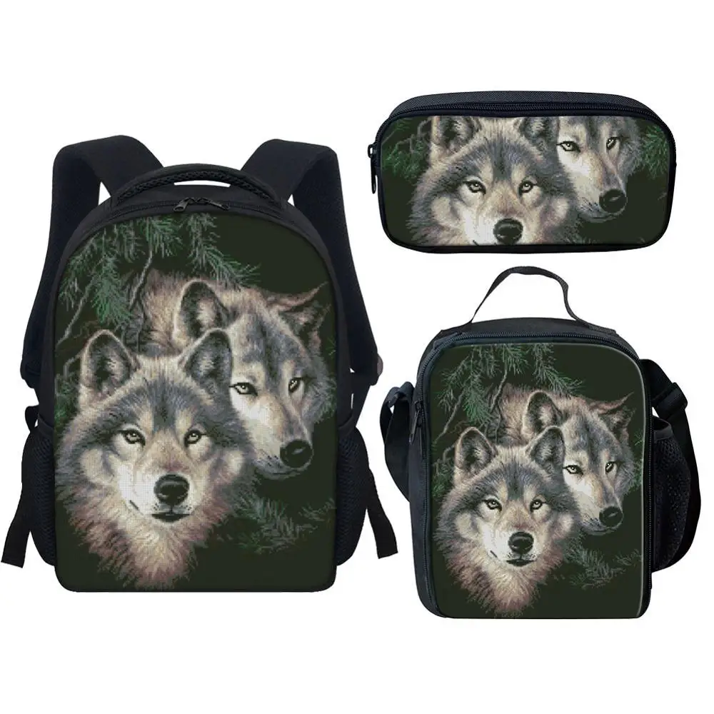 

Классный рюкзак для детского сада 12 дюймов с рисунком аниме волка, школьный рюкзак, школьные рюкзаки для девочек и мальчиков, сумка для малы...