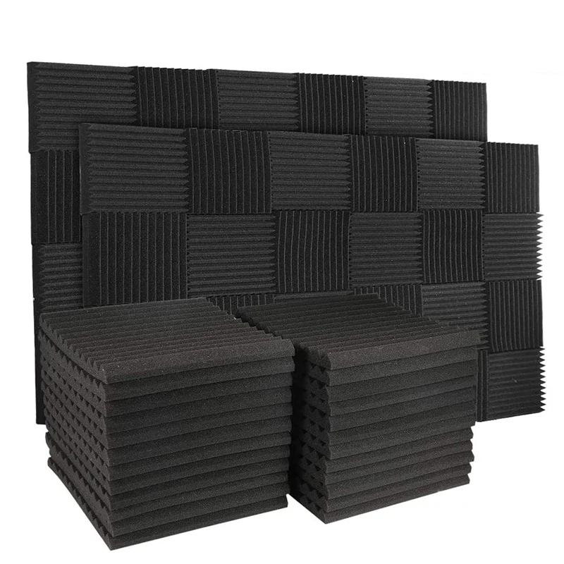 50Pcs 12 Slot Fire-Retardant Soundproof Cotton Sound-Absorbing Cotton Egg Cotton Sound-Absorbing Wall Panel CNIM Hot