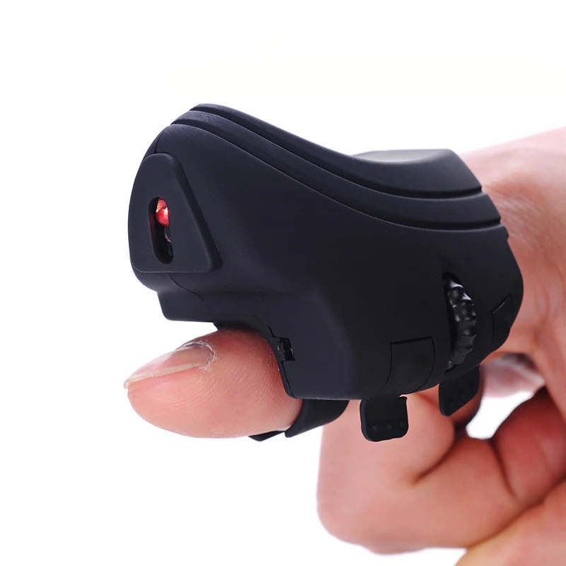 Беспроводная мини мышь GM306 с кольцом на палец перезаряжаемая USB гибкая лазерная 2 4