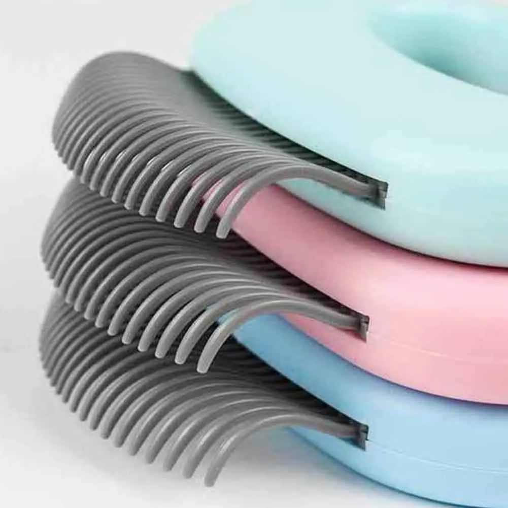 ПЭТ-Расческа с эластичными зубцами АБС-пластик портативная щетка для бритья