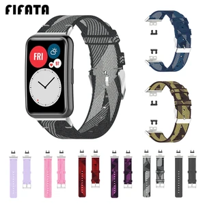 Сменный нейлоновый Плетеный ремешок для смарт-часов Huawei