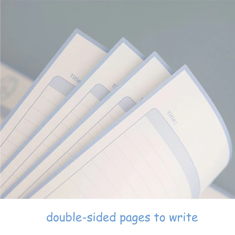 

1pc Minkys New Arrival Kawaii Bear Rabbit B5 Binder Notebook Agenda 30 Sheets Sprial Word Book Gift School Stationery