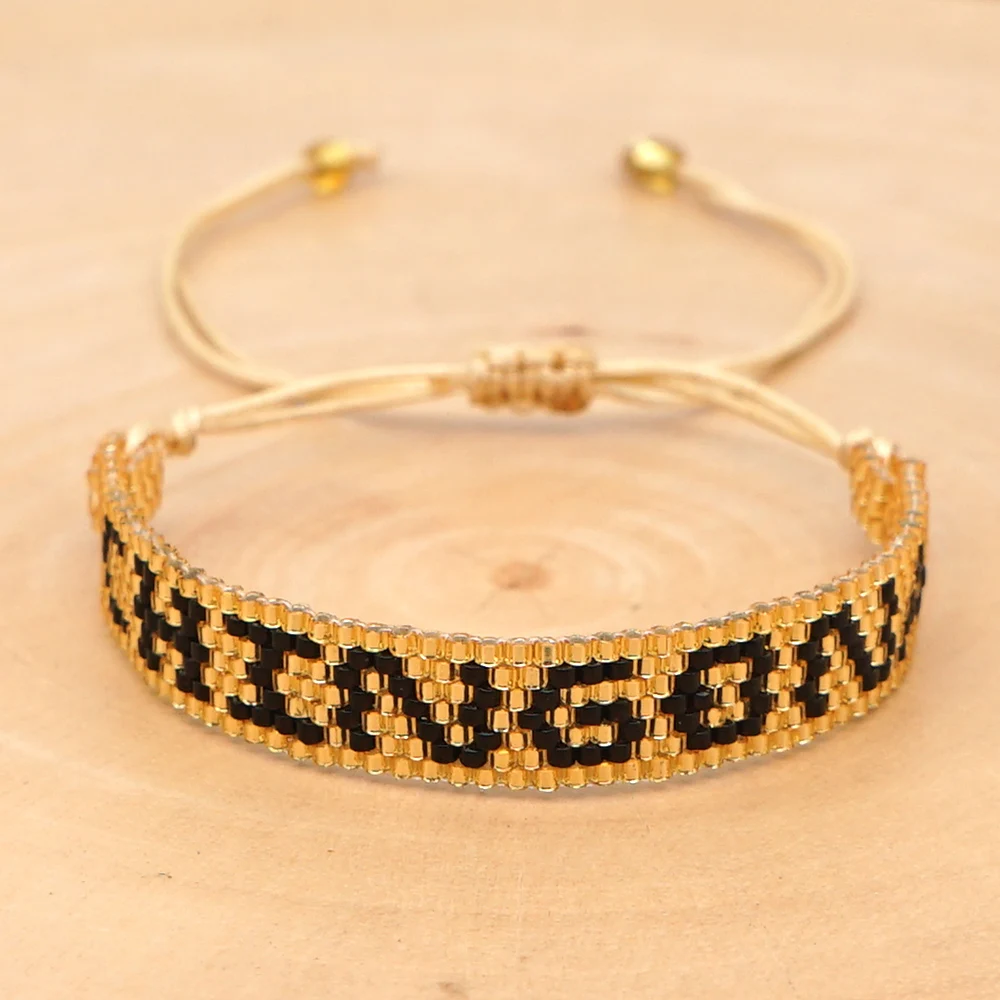 Go2boho Мексики браслет для женщин CHINGONA мощность браслеты с буквами MIYUKI Pulseras Mujer Moda