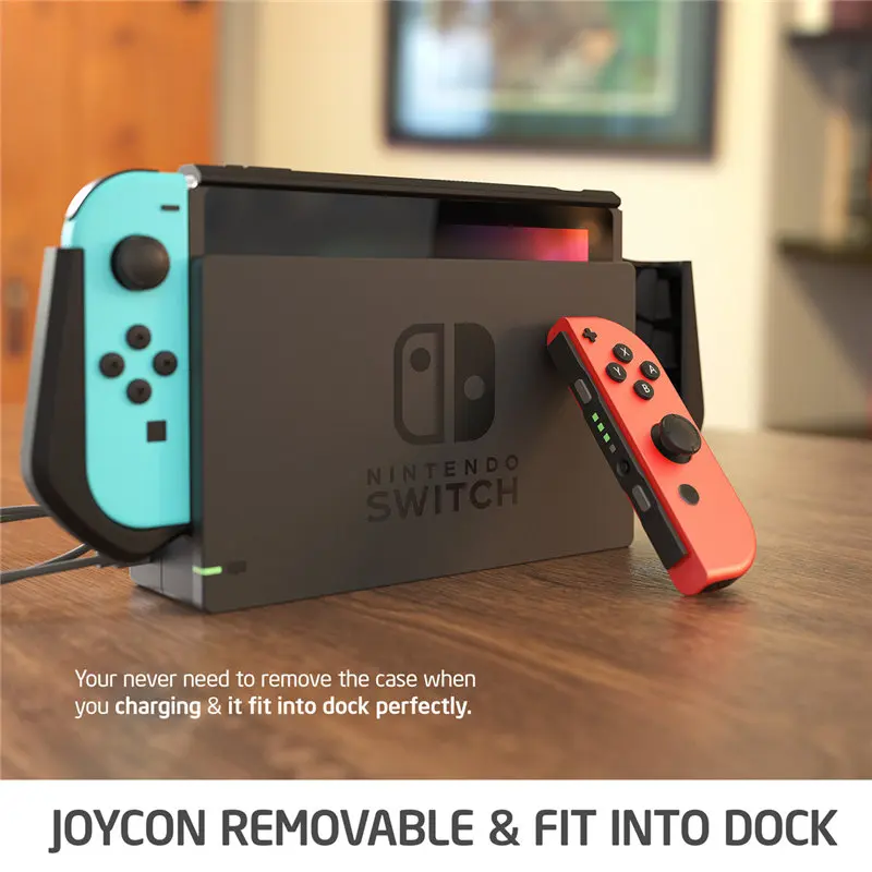 Чехол Dockable для Nintendo Switch Mumba Blade Series чехол из ТПУ с рукояткой совместим консолью и