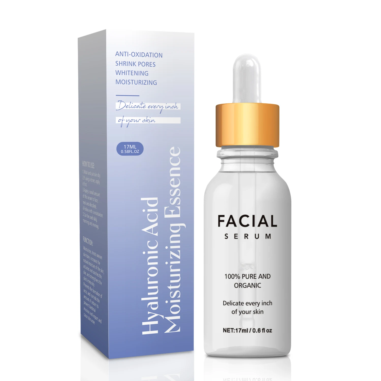 Сыворотка для лица с гиалуроновой кислотой 15 мл | Красота и здоровье