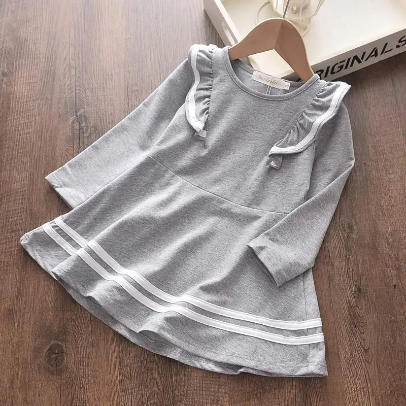 Bear Leader/платье для девочек коллекция 2021 года новая весенняя кружевная рубашка с