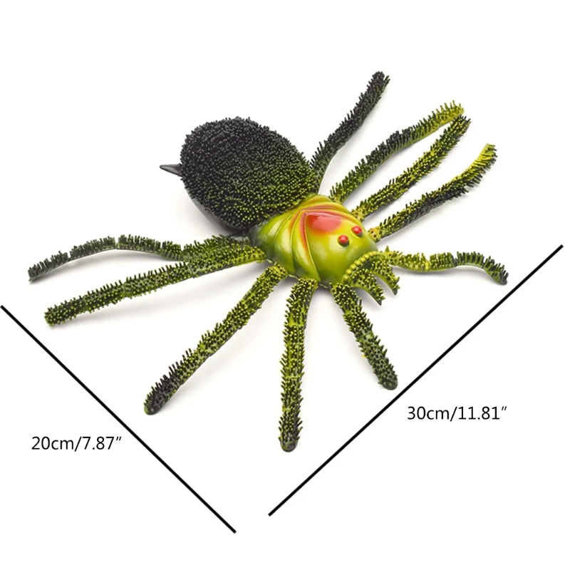 

Interest Children's Realistic Spider Kids Trick Supplies Kids Party Halloween Gift Relieve Stress Kids Birthday Gift