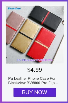 Чехол из искусственной кожи для Blackview BV6800 Pro, флип-чехол для Blackview BV6800 Pro, чехол-книжка с окошком для просмотра, мягкий силиконовый чехол из ТПУ
