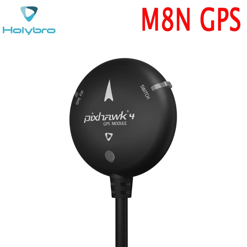 GPS модуль HolyBro Pixhawk 4 M8N для контроллера полета сенсорный с компасом светодиодный