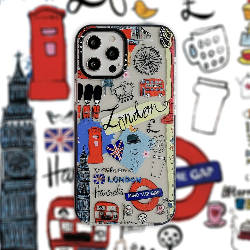 

For Iphone 13 Pro Max 12 11 Classic Build Case Soft Transparent Air Anti Drop Tpu Protection Cover For 6 7 8 Plus X Xr Xs Max