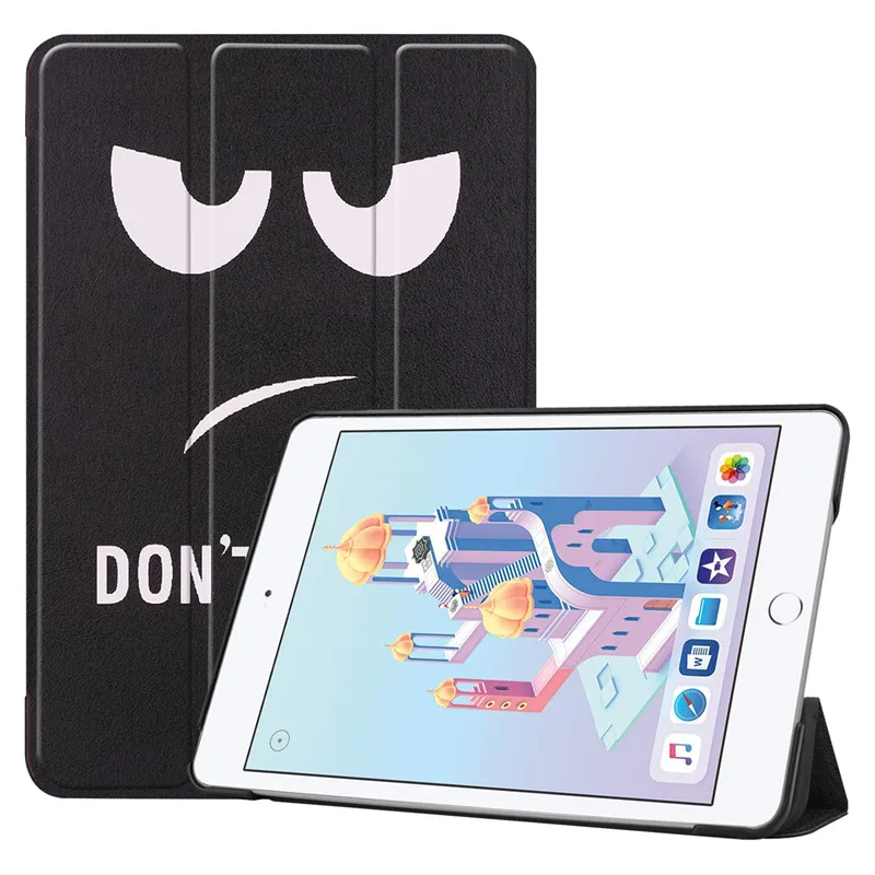 Magnet Smart Case Hard Back Cover for Apple iPad Mini 5 4 Slim Flip Book PU Leather Stand 2019 mini | Компьютеры и офис