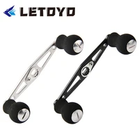 letoyo diy fishing reel handle alloy fishing rocker 85mm eva handle knob fishing reel handle daiwa abu replacement accessories