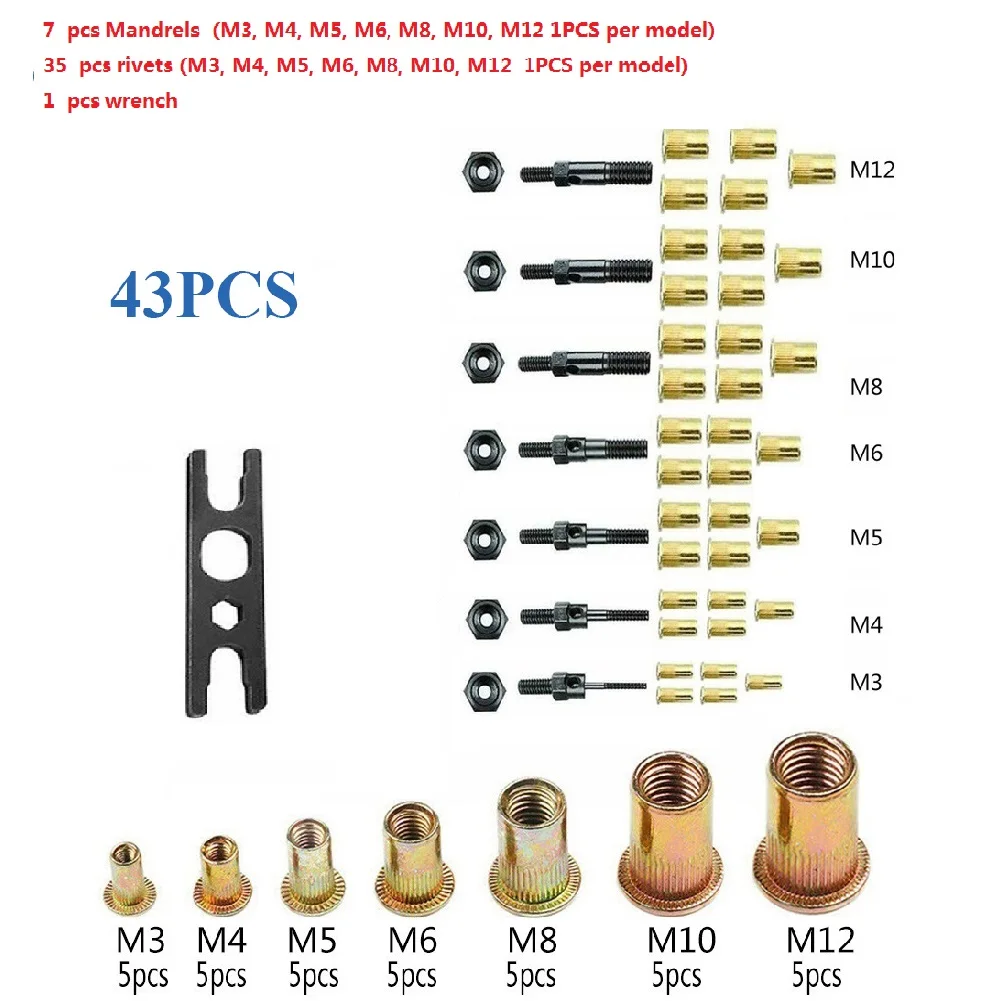 

Rivet nut Rivet Tool nut Nut Thread Riveting tool nut Setting Tool Nutsert