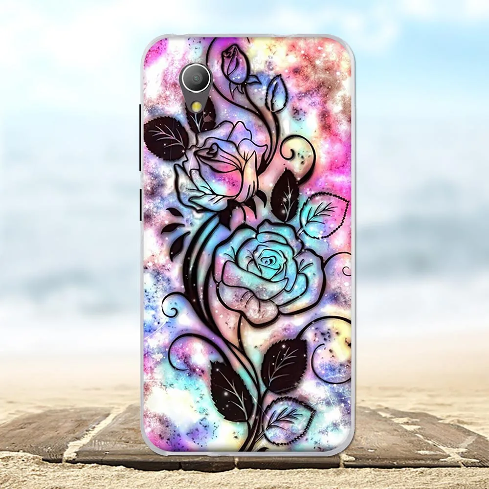 Чехол для Alcatel 1 мягкий силиконовый чехол из ТПУ 5033D 5033 5033A 5033Y 5033X с рисунком
