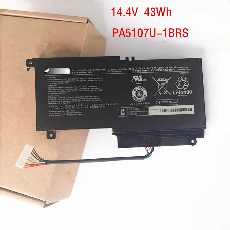 

Genuine PA5107U PA5107U-1BRS Battery for Toshiba Satellite L45 L45D L50 S55 P55 L55 L55T P50 P50-A P55 S55-A-5275 S55-A5294