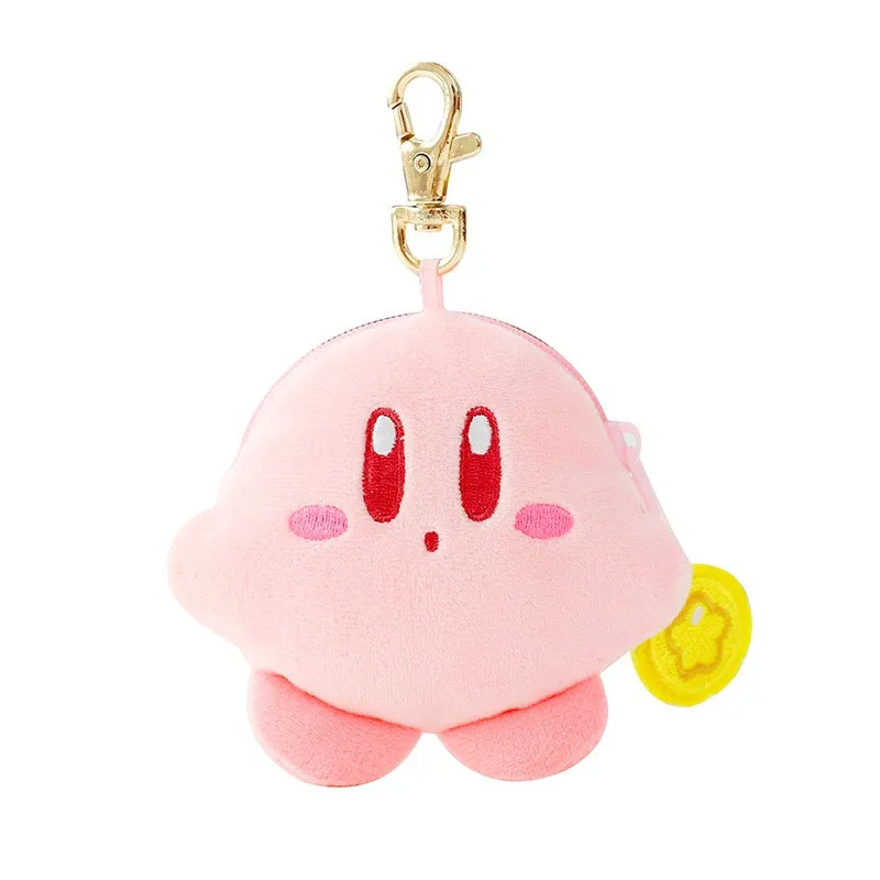 Kawaii Star Kirby плюшевая вадл ди Airpod сумка для наушников аниме мягкая подвеска Кла