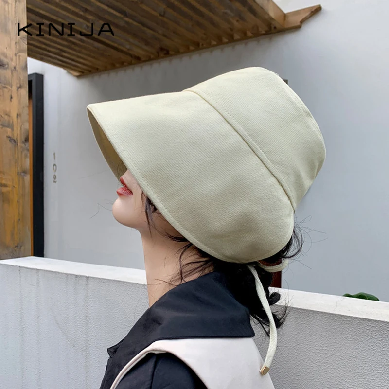 Складные шляпы для рыбалки Круглый купол Панама женская шляпа с солнцезащитным