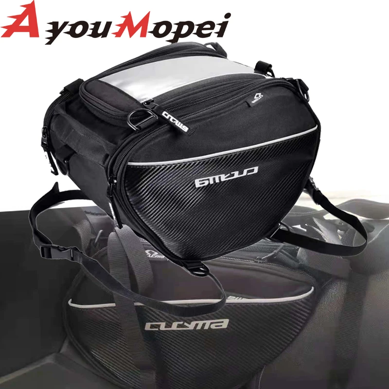 

2021 Scooter Bag Locomotive Soft Bag Knight Storage Bag Motorcycle Bag Motorcycle Saddle Bag Tailbag car accessories