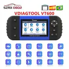 OBD2 сканер VDIAGTOOL VT600 двигатель ABS SRS EPB обслуживание масла Сброс инжектор кодирования OBDII ключ программист автомобильный диагностический инструмент