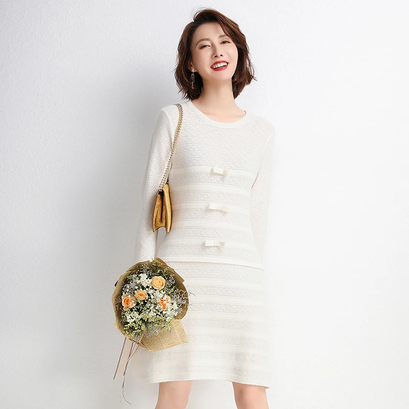 Подлинная Коза Кашемир Длинные свитера для женщин 2019 мода длинный рукав