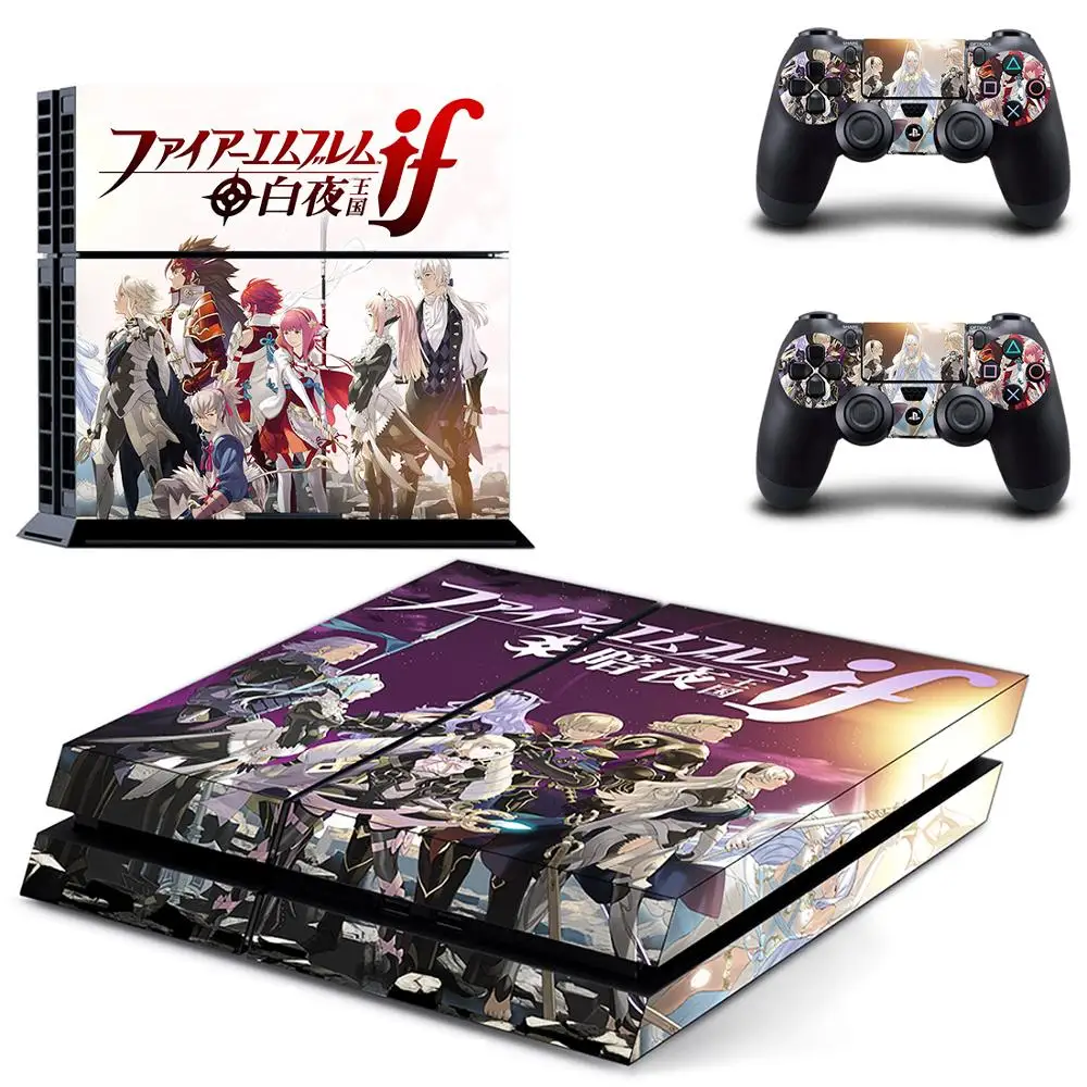 Наклейка Fire Emblem для PS4 наклейка DualShock PlayStation 4 и 2 контроллера Виниловая кожи |