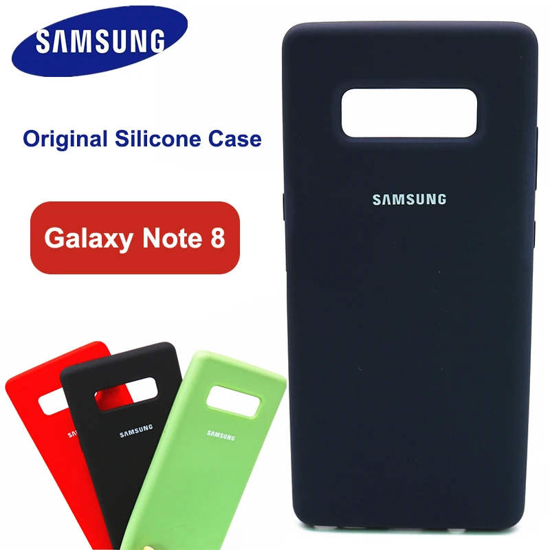 Чехол для Samsung Note 8 100% оригинальный высококачественный мягкий силиконовый чехол