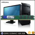 HRUIYL оригинальный набор микросхем Ram DDR2 533 МГц 1 Гб 2 Гб 2RX8 длинная Память DIMM для настольного компьютера 1,8 в 240Pin модуль памяти без Ecc