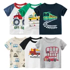 Футболка хлопковая для мальчиков и девочек 2-10 лет