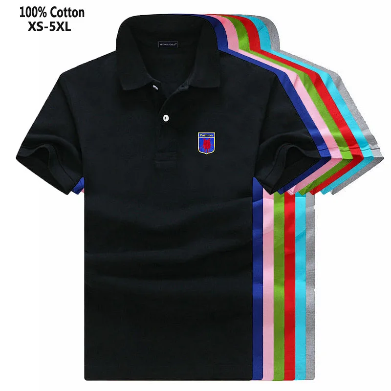 

Мужские хлопковые рубашки-поло высокого качества 220 г, повседневная спортивная одежда, футболка с лацканами, летняя Мужская модная одежда, мужские топы