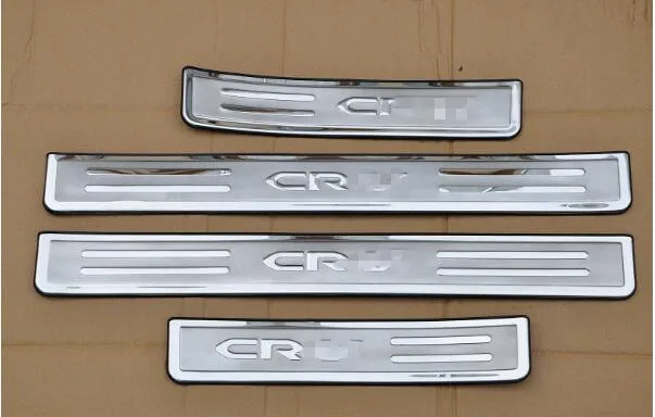

Stainless Steel Scuff Plate For HONDA CRV 2015 Door Sill Welcome Pedal Cover Accessories