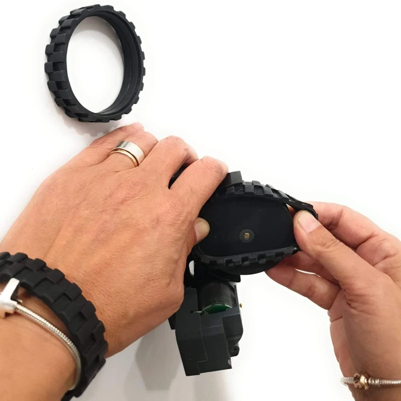 

Tires for IROBOT ROOMBA Wheels Series 500, 600, 700, 800 and 900 (2Pcs) Anti-Slip Replacement for All Roomba Models