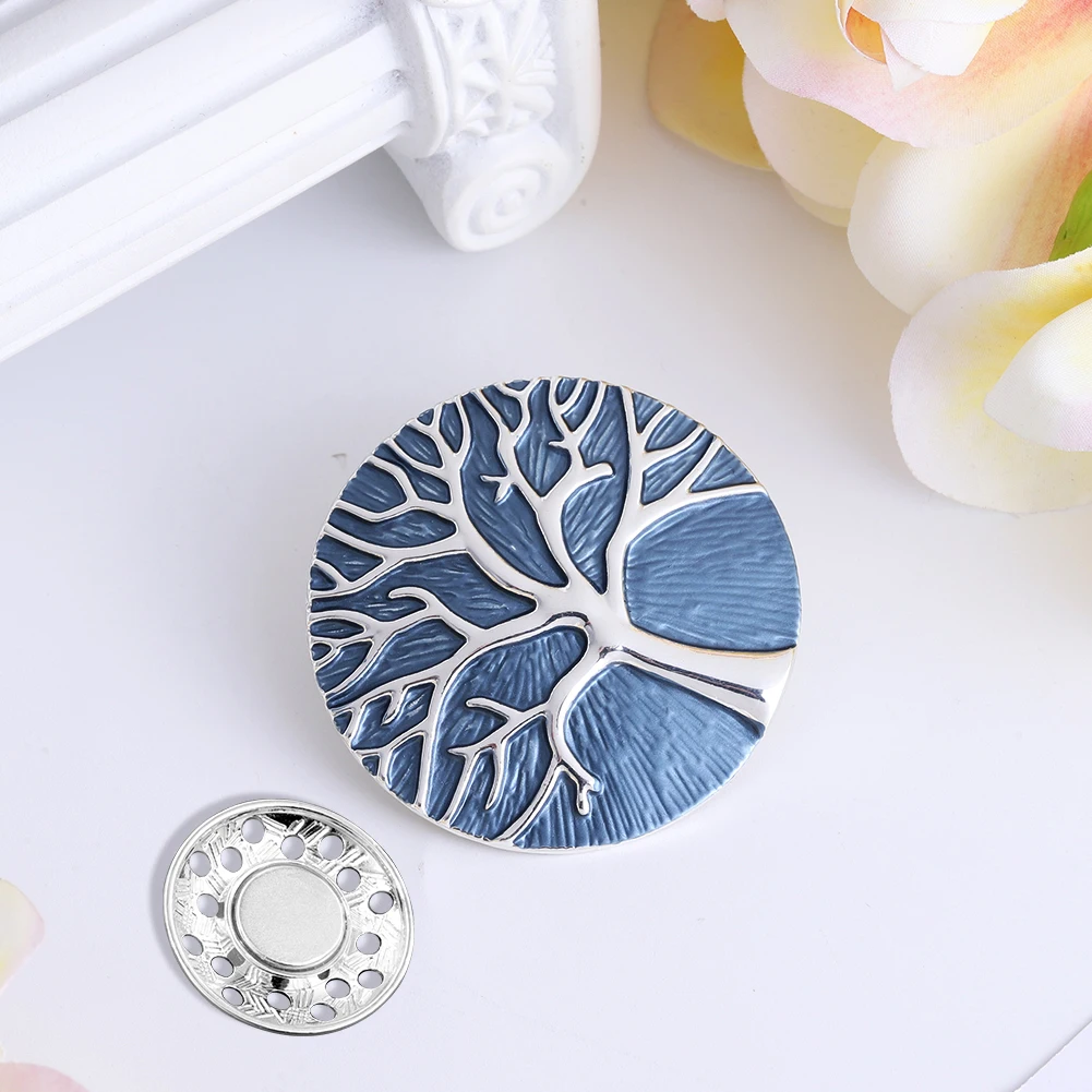 MeiceM ювелирные изделия пальто свитер женщин яркое растение цветок Магнитная